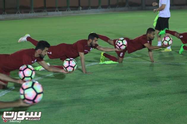 بالصور أولى تدريبات الفيصلي بعد