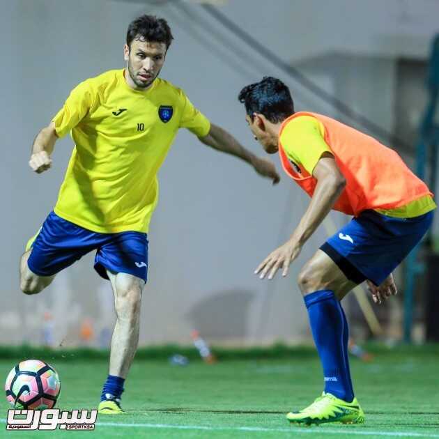 بالصور التعاون يواصل تدريباته ويلاقي