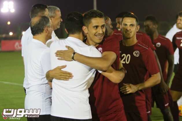 بالصور أولى تدريبات الفيصلي بعد