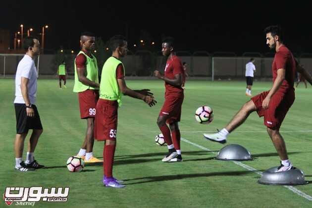 بالصور أولى تدريبات الفيصلي بعد