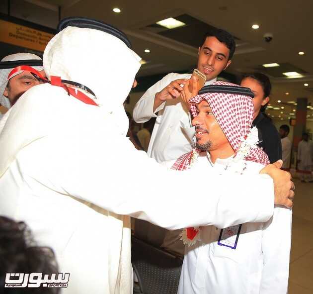 بالصور بعثة الرائد تصل إلى