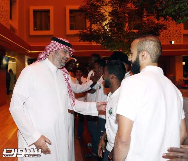 الامير عبدالله بن مساعد يزور