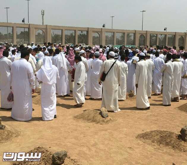 تشييع فقيد الياضة احمد مسعود