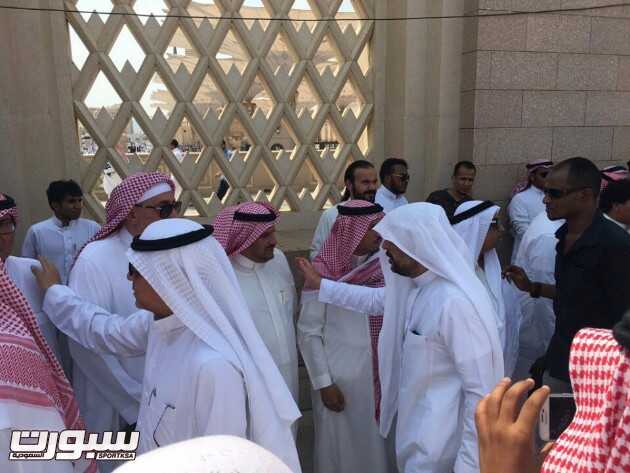 تشييع فقيد الياضة احمد مسعود