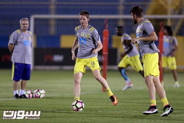 النصر يعاود تدريباته ويلاعب الفيصلي