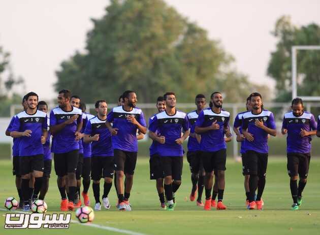 هجر يواصل تدريباته اليومية على