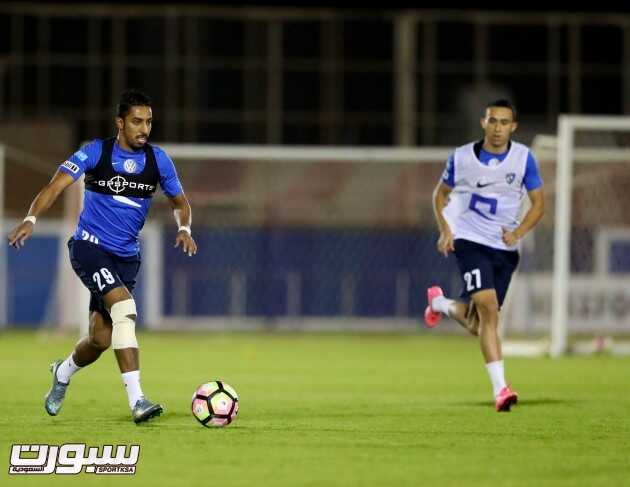 الهلال يواصل تحضيراته للقادسية ويقيم