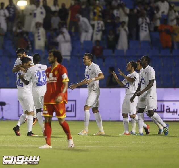 صور من لقاء القادسية الهلال