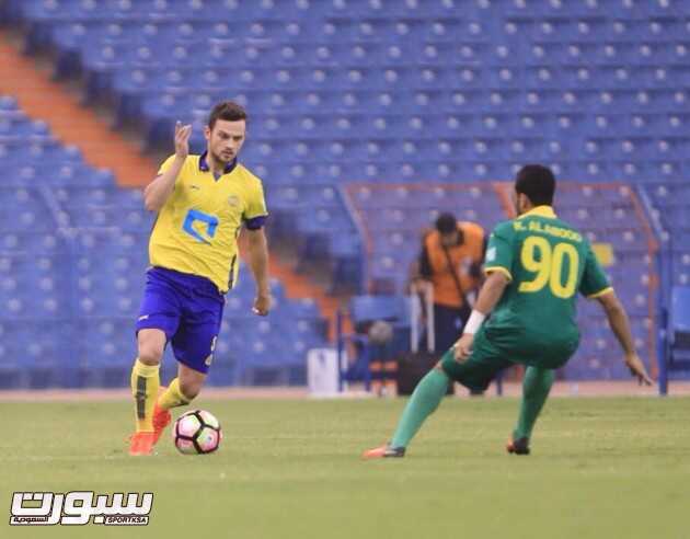 صور من لقاء النصر الخليج