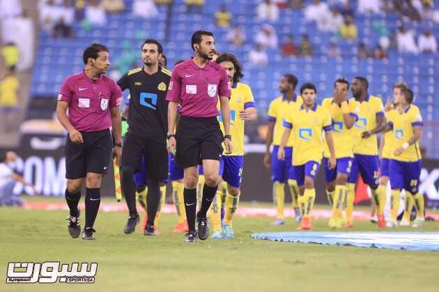 صور من لقاء النصر الخليج