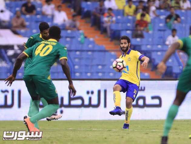 صور من لقاء النصر الخليج