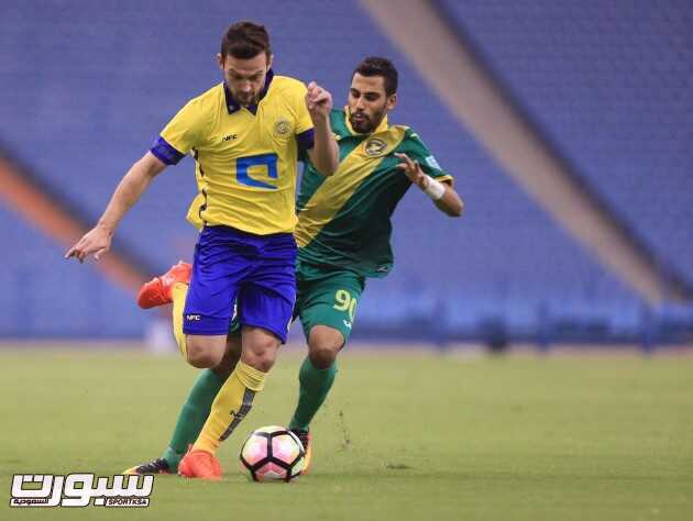 صور من لقاء النصر الخليج