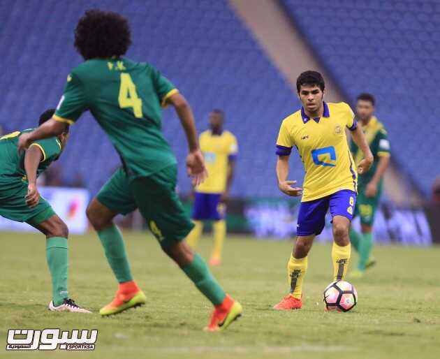 صور من لقاء النصر الخليج