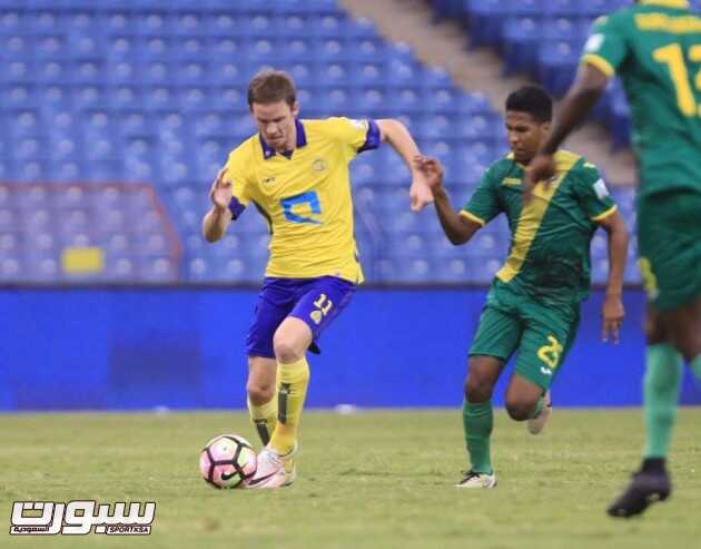 صور من لقاء النصر الخليج