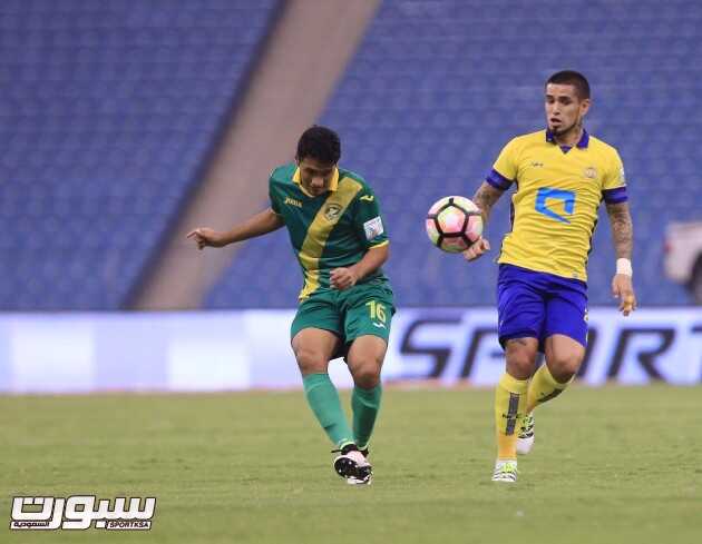 صور من لقاء النصر الخليج