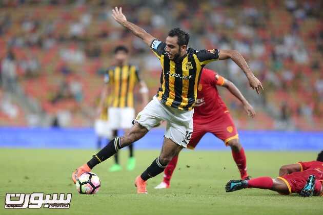 صور من لقاء الاتحاد القادسية