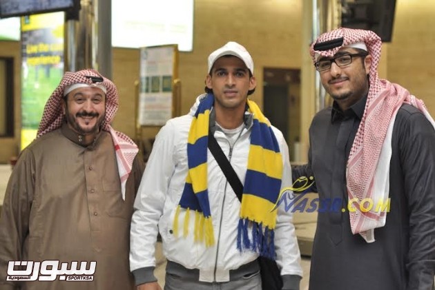استقبال نصراوي حافل للعماني عماد