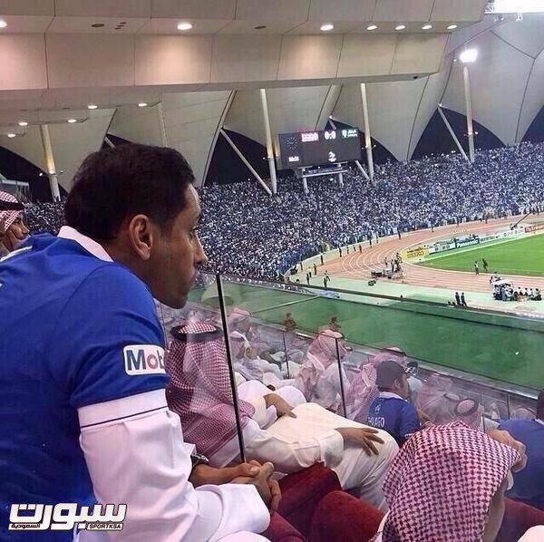 سامي .. حضر لمدرجات الهلال بقلب العاشق