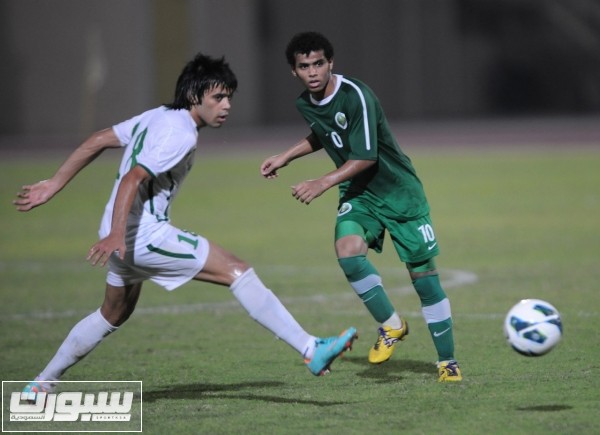 عبدالفتاح عسيري أثناء تمثيله لمنتخب الشباب