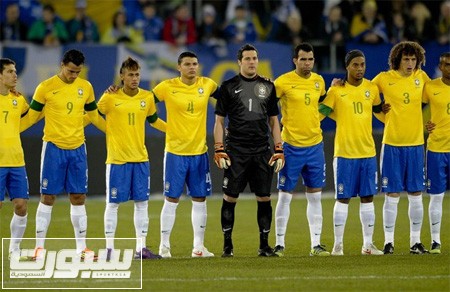 كاكا ونيمار قائمة منتخب البرازيل