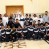 مدير جامعة الطائف يستقبل منتخب القدم و يعدهم بالمكافئات