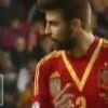 بالفيديو: توتر بين مدافعي برشلونة وريال مدريد في المنتخب الاسباني
