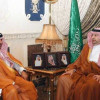 بن مساعد يستقبل رئيس الاتحاد السعودي للرياضات