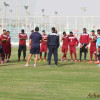 بالصور | الفيصلي يبدأ تدريباته على ملعب بني ياس بقيادة ديمول