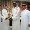 عيد يستقبل مسئولي المنتخب الأولمبي بعد تحقيق الخليجية