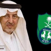 الأهلي يتلقى التهنئة بالكأس من أمير مكة