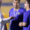 بالصور : النصر يشرع في تحضيراته لبيروزي بتدريبات لياقية وإجتماع