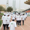 200 مشارك في يوم المشي بنادي الشباب