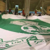 جماهير الأهلي تجهز أكبر علم لمباراة الفتح في الجوهرة