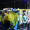 احتفالات جماهير النصر في ينبع