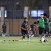 منتخبنا الاولمبي يواصل اعداده في ملعب الأمير فيصل بن فهد