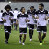 الشباب يواصل تدريباته ويوقع مع مدربي الاولمبي و الناشئين
