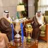 أمير الرياض يستقبل إدارة و منسوبي نادي الهلال