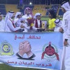 بالصور : جمهور ” الرهيب ” يكرم عبدالغني على هامش ودية النصر والريان
