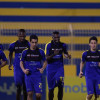 بالصور : مران لياقي مكثف للاعبي النصر والادارة تعزي الفريدي في وفاة ” خاله “