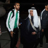 المنتخب السعودي الأول لكرة القدم يصل الأردن