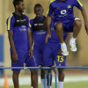 بالصور : النصر يواصل تدريباته والعمراني يدعم فئة الشباب بمئة ألف ريال
