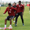 الفيصلي يؤدي تدريباته وسط أجواء ماطرة