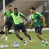 الاهلي يواصل تدريباته في الدوحة بمشاركة هوساوي