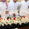 بالصور : الراشد يستقبل عدد من الشخصيات الرياضية والاعلامية في مزرعة أم الفوز