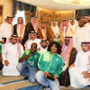 بالصور : سمو أمير منطقة مكة يستقبل إدارة النادي الأهلي