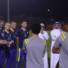 بالصور : النصر يدشن تدريباته بالجهاز الفني الجديد وحضور الرئيس و نائبه