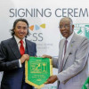 اتحاد القدم يوقع اتفاقية تعاون مشترك مع المركز الدولي للأمن الرياضي