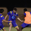بالصور : الدوليون يشاركون في تدريبات النصر وغالب يواصل التأهيل