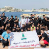 (تحت شعار بحرنا أنظف) 95 غواصا يقومون بتنظيف شاطئ كلية الدراسات البحرية بالجامعة