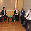 الأمير عبدالله بن مساعد يجتمع برئيس هيئة الرياضة الياباني